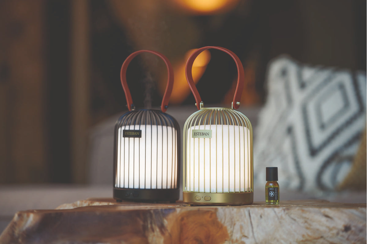 Diffusore di fragranze a nebulizzazione - Edizione Lampion - oro