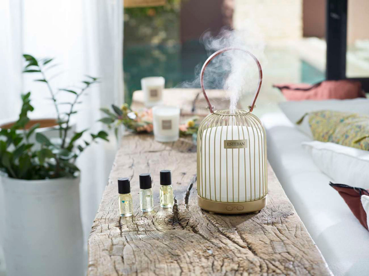 Diffusore di fragranze a nebulizzazione - Edizione Lampion - oro