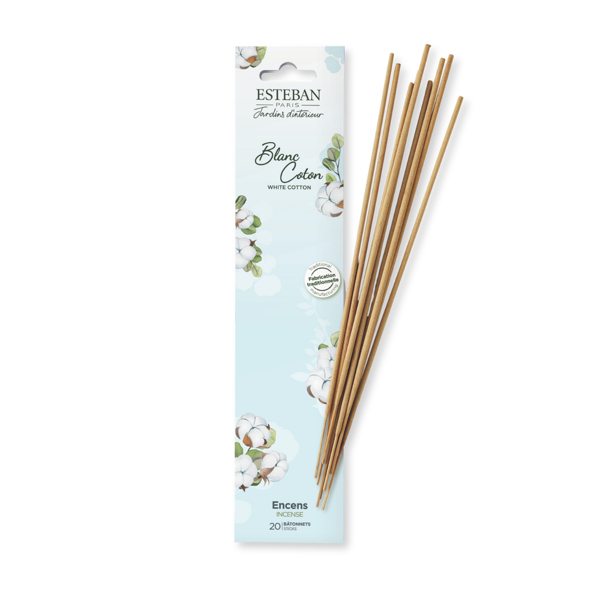 Incenso indiano - Bianco cotone