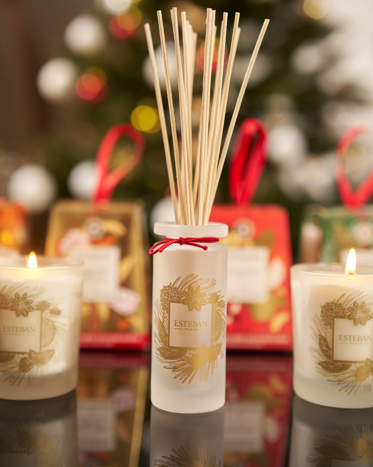 Bouquet profumato - Nocciola e cioccolato - Edizione limitata di Natale - Ricaricabile - 100 ml