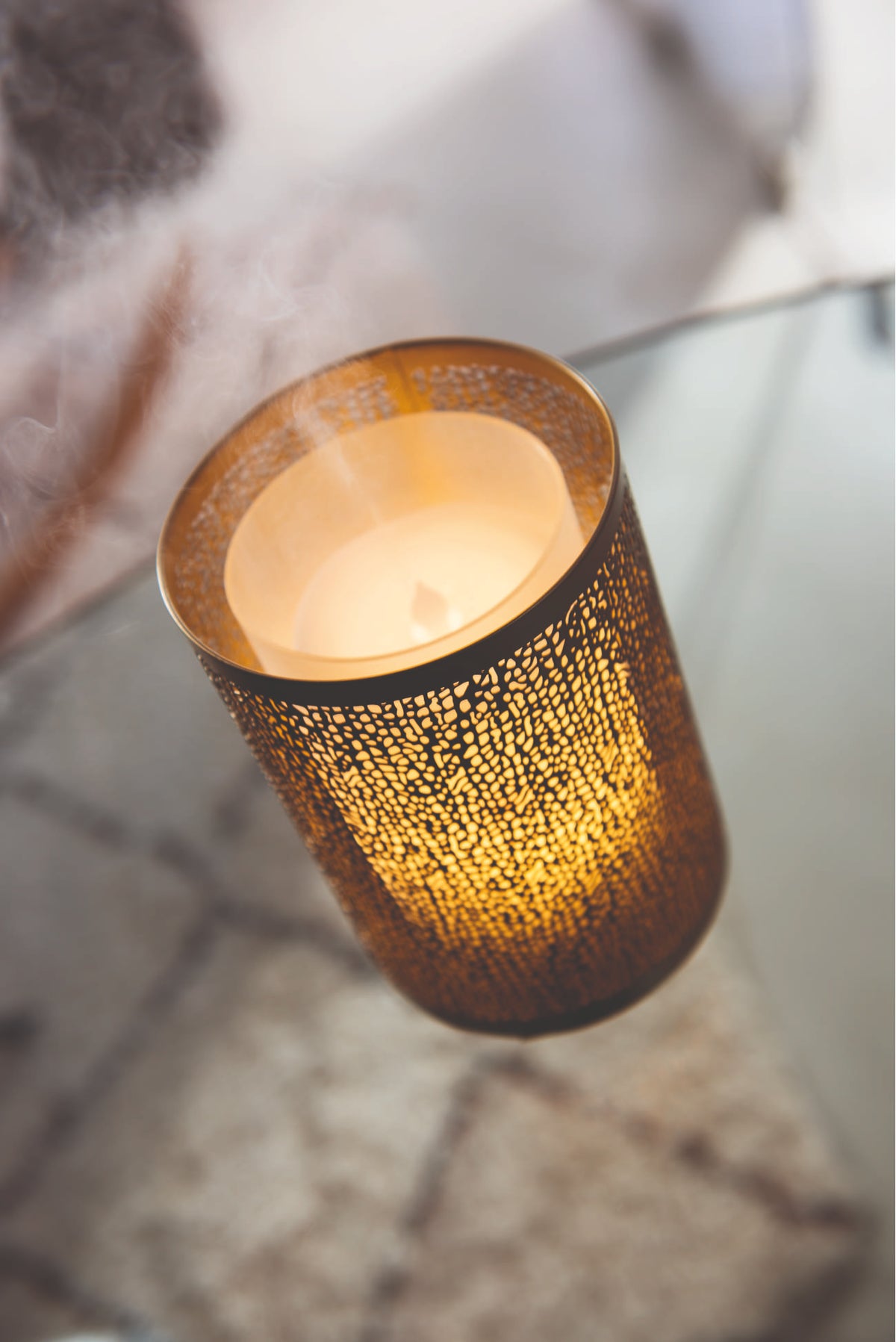 Diffusore di fragranze a nebulizzazione - Edizione Oro e Luce