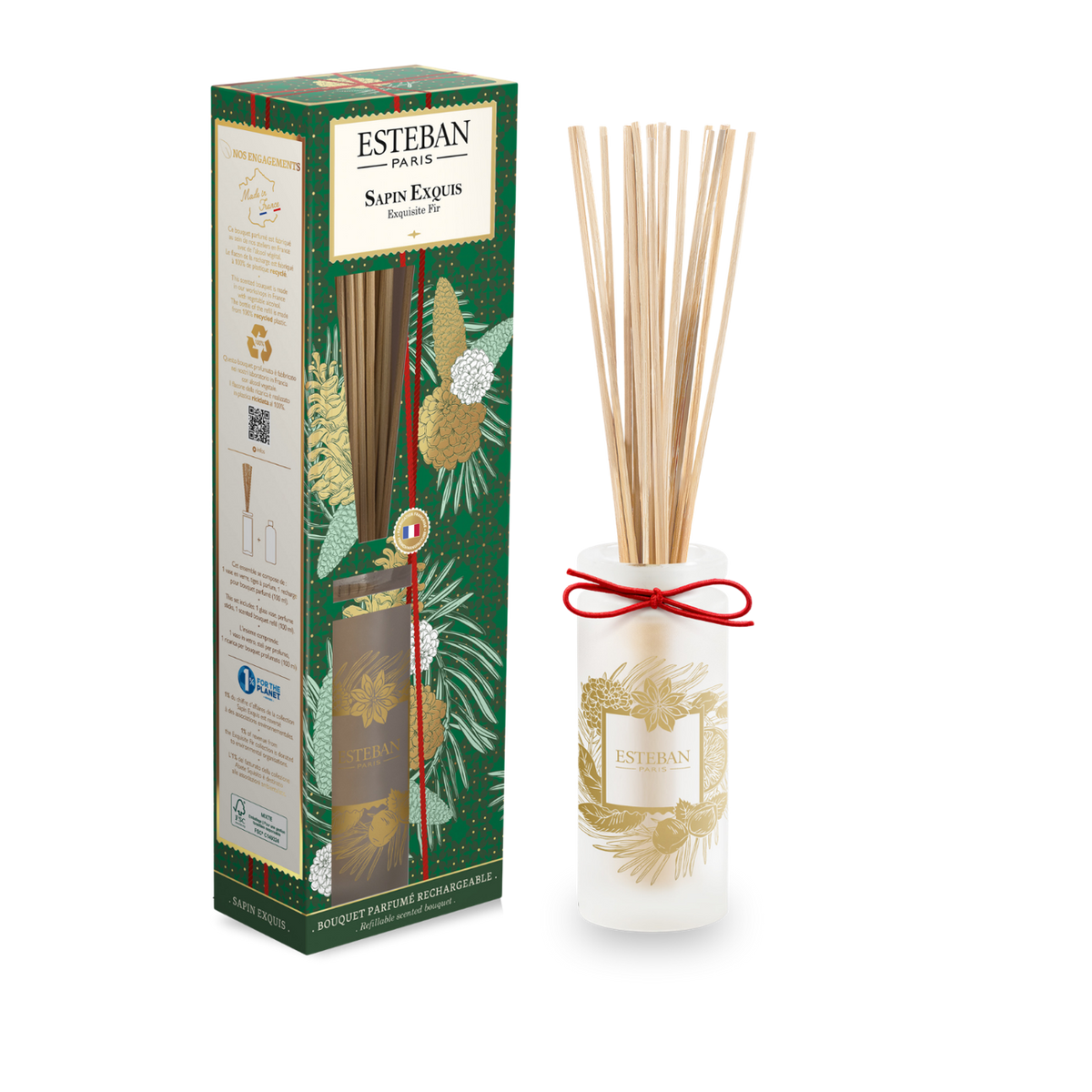 Bouquet profumato - Abete squisito - Edizione natalizia limitata - Ricaricabile - 100 ml