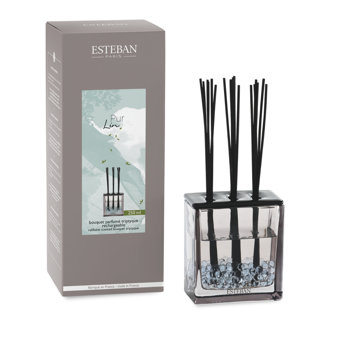 Bouquet profumato Trittico - Pur Lin - ricaricabile - 250 ml