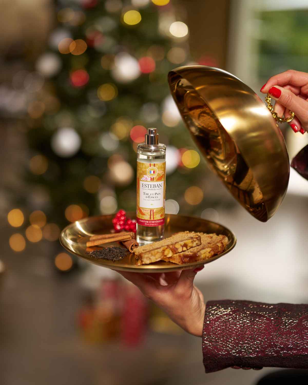 Spray per ambienti - Tè e pan di zenzero - Edizione limitata di Natale - 75 ml